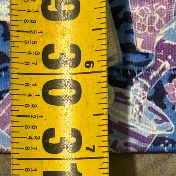 Peter Millar Summer Comfort Polo Shirt Mens XL Blue Purple Cocktail Golf Print - Picture 3 of 6